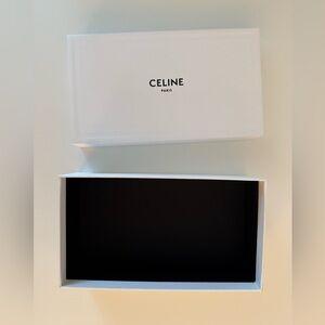 Celine White sunglasses Box with Black Interior
